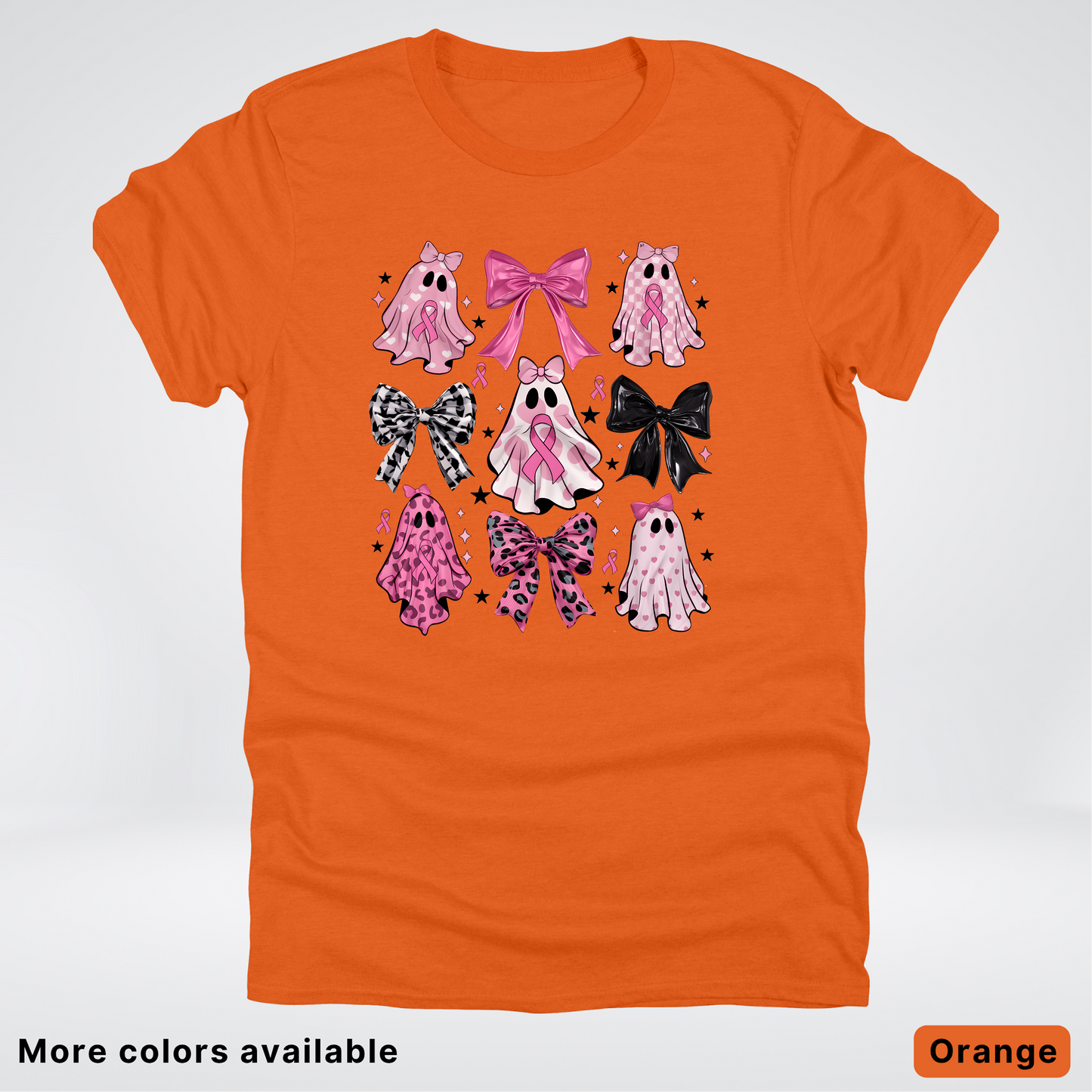 Ghost & Bows Pink Out Coquette - T-Shirt