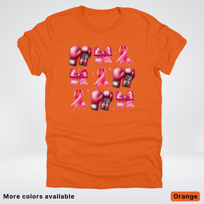 Boxing Coquette Pink Ribbon Pink Out - T-Shirt