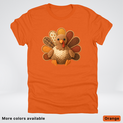 Turkey Crochet Thanksgiving Fall - T-Shirts