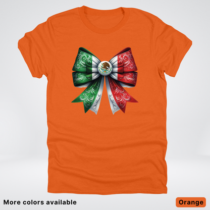 Mexico Coquette Independencia De Mexico Hispanic Heritage Month T-Shirt