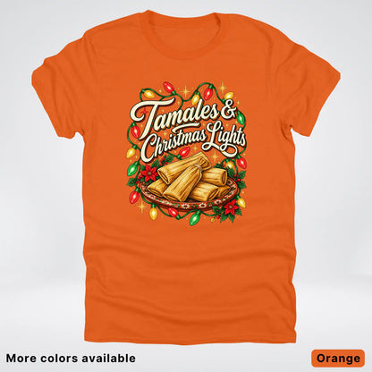Tamales & Christmas Lights T-Shirt