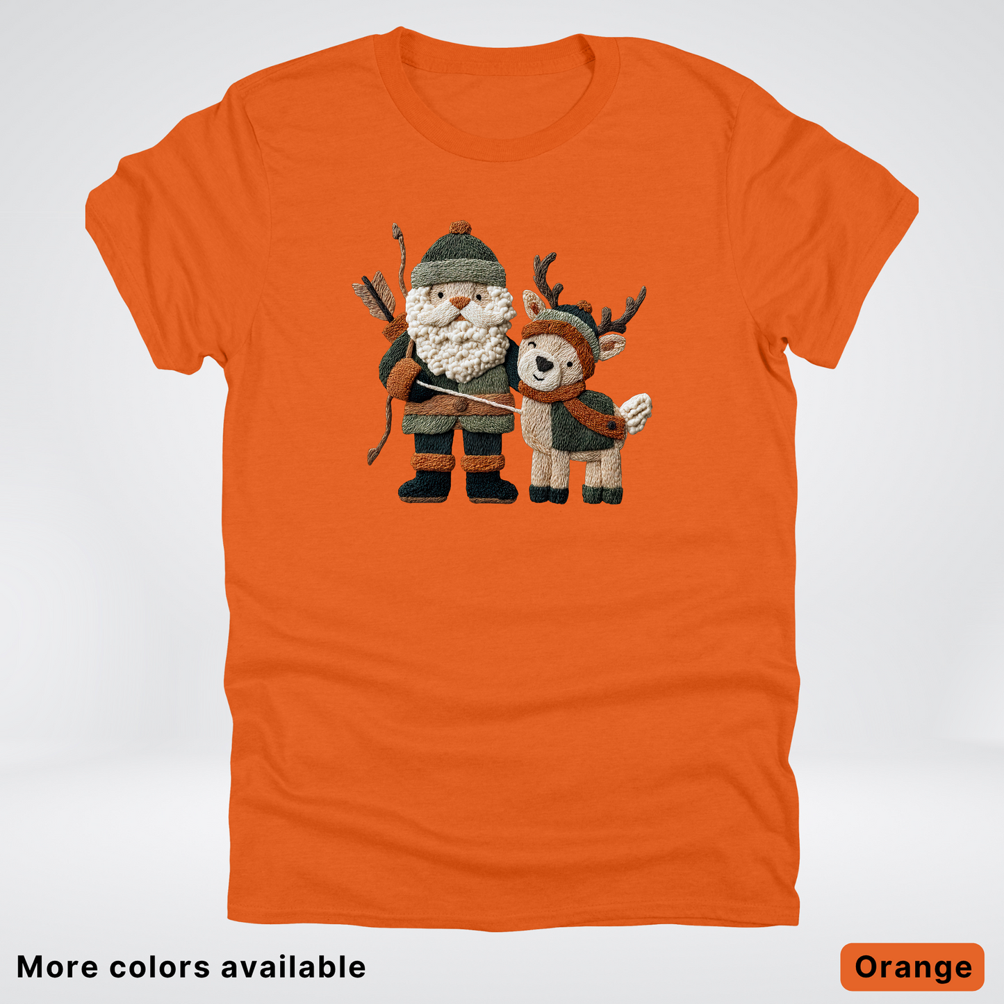 Hook Yard Faux Woodland Christmas Duo - T-Shirt
