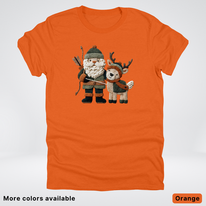 Hook Yard Faux Woodland Christmas Duo - T-Shirt