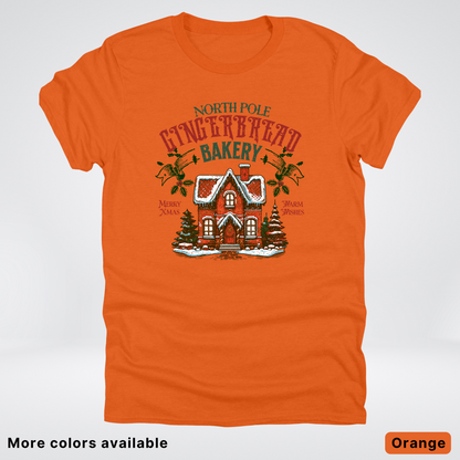 Vintage Gingerbread Bakery - T-Shirt