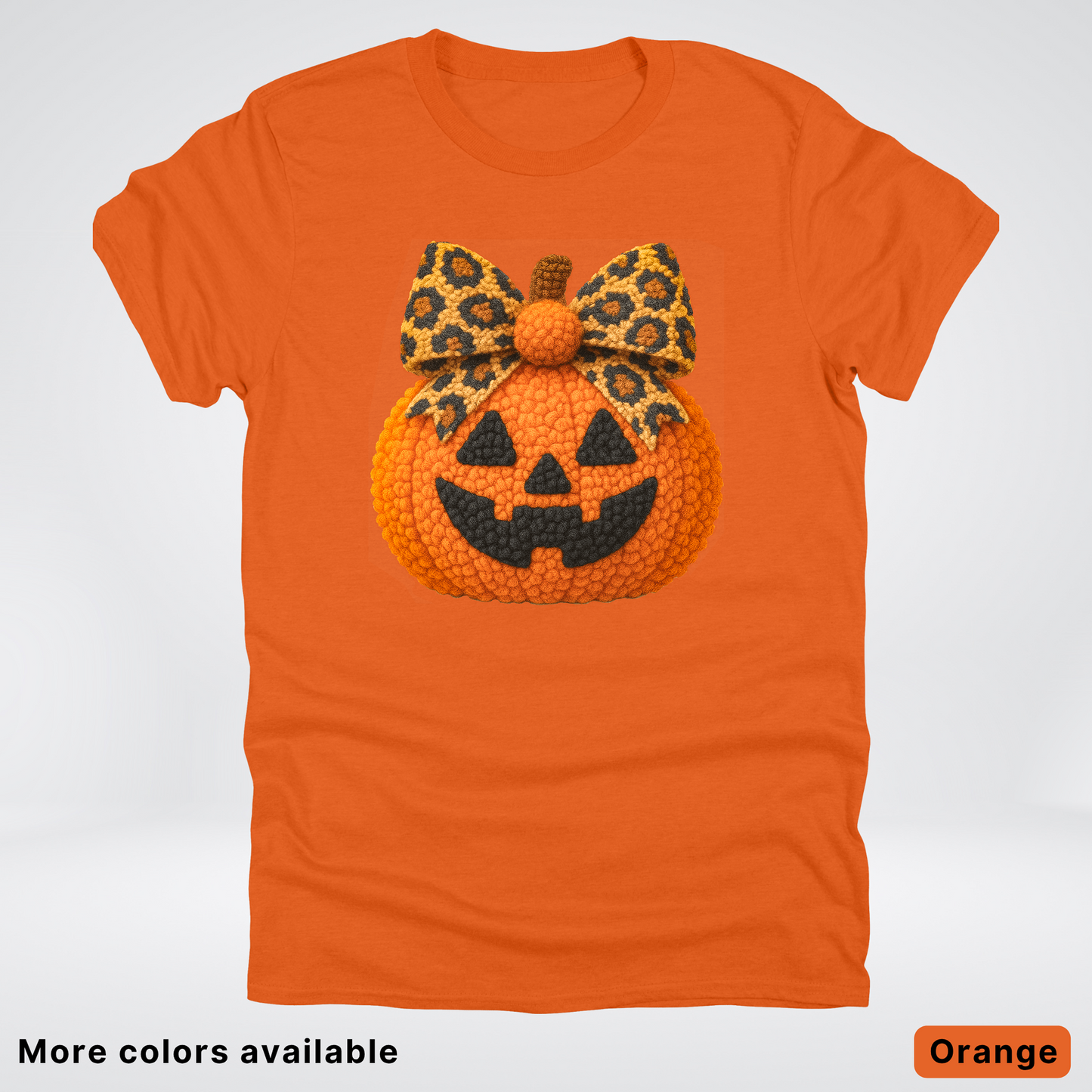 Coquette Crochet Pumpkin - T-Shirt
