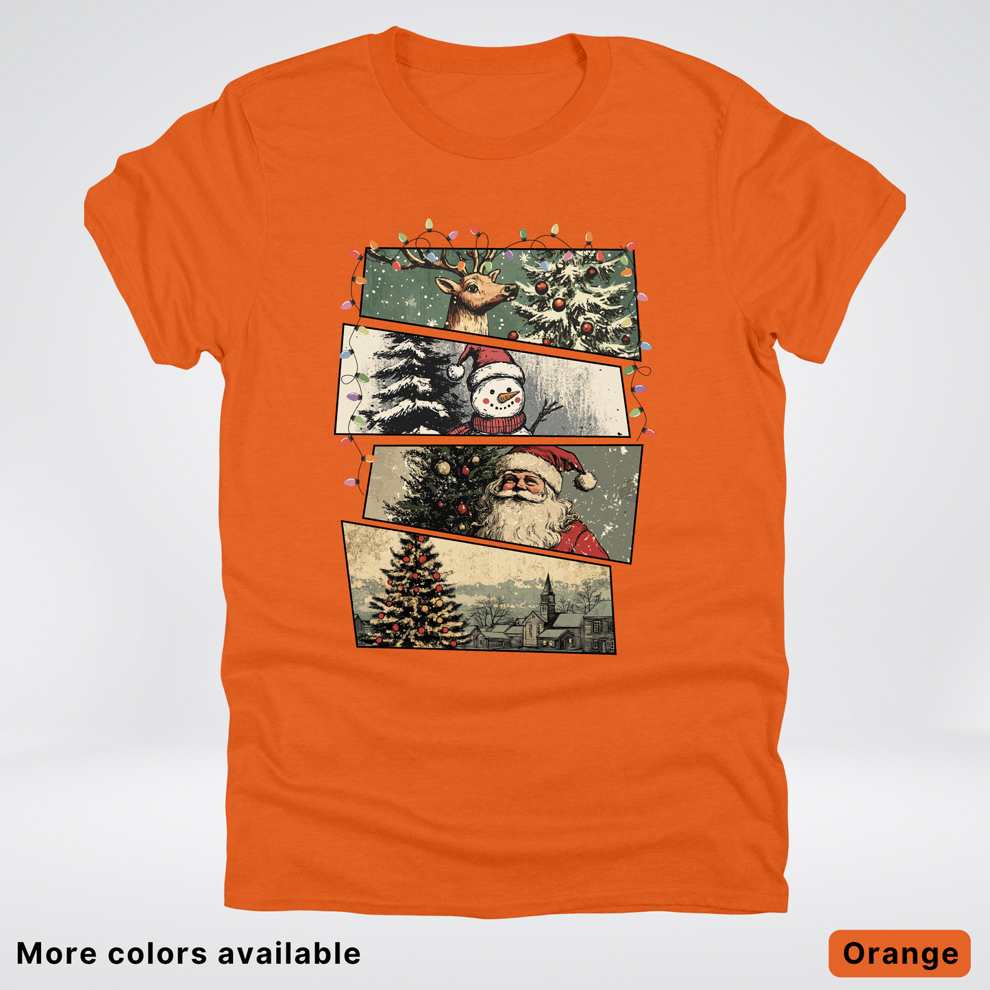 Retro Holiday Collage - T-Shirt