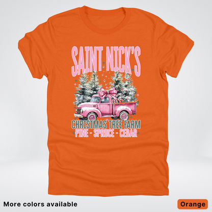 Saint Nick's Christmas Tree Farm - T-Shirt