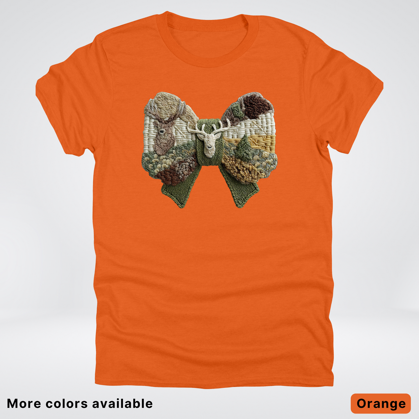Rocking Horse Holiday Bow – Hook Yard Faux Look - T-Shirt