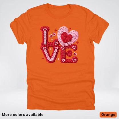 Love Hook Yard Faux - T-Shirt