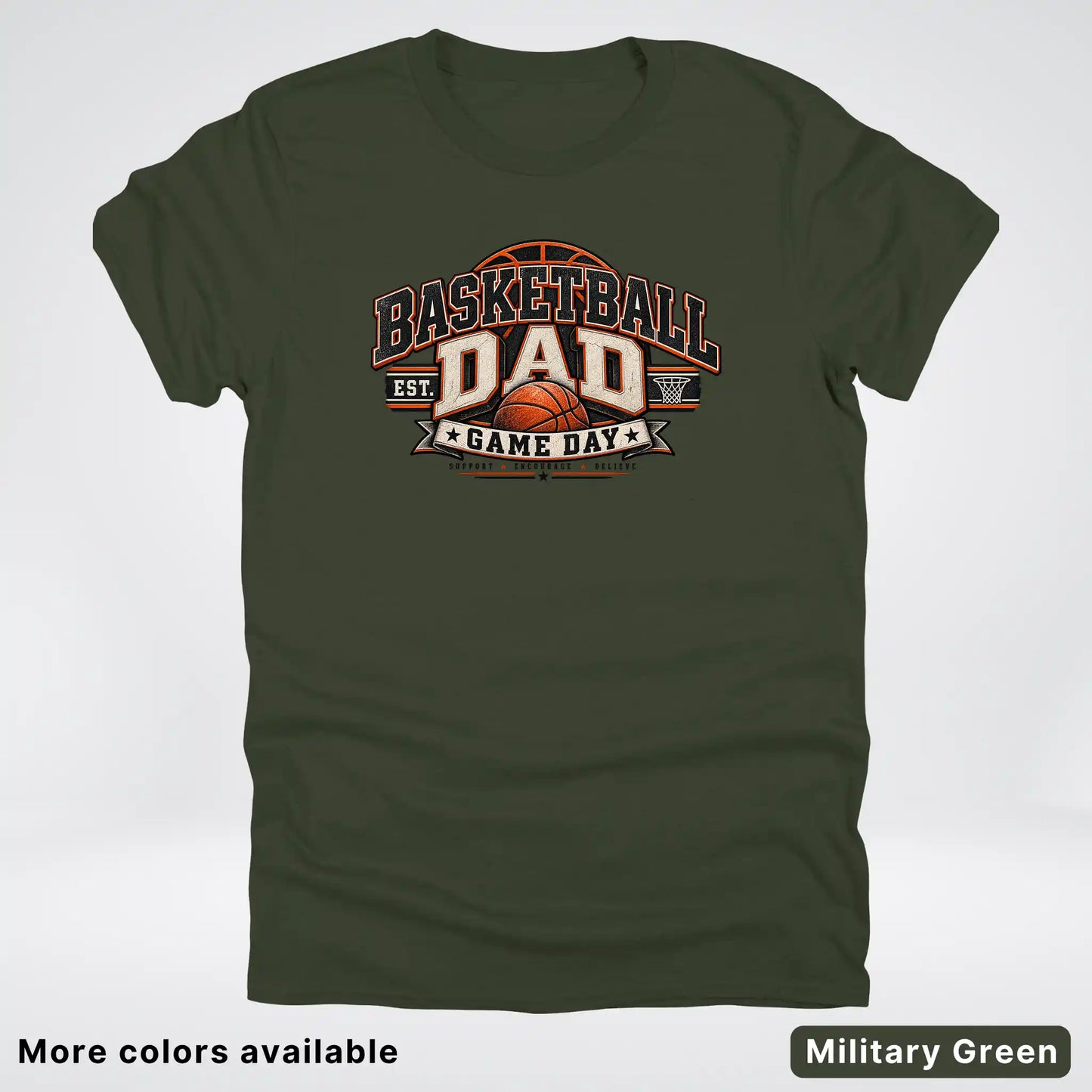 Basketball Dad – Game Day T-Shirt