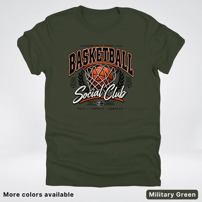 Basketball Social Club – Vintage Court T-Shirt