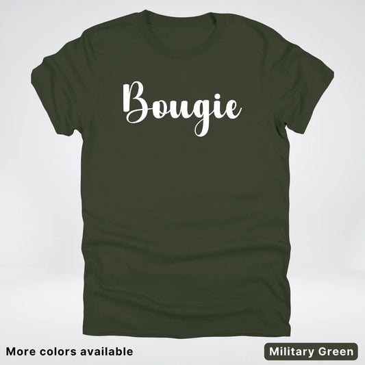 Bougie - White Design T-Shirt