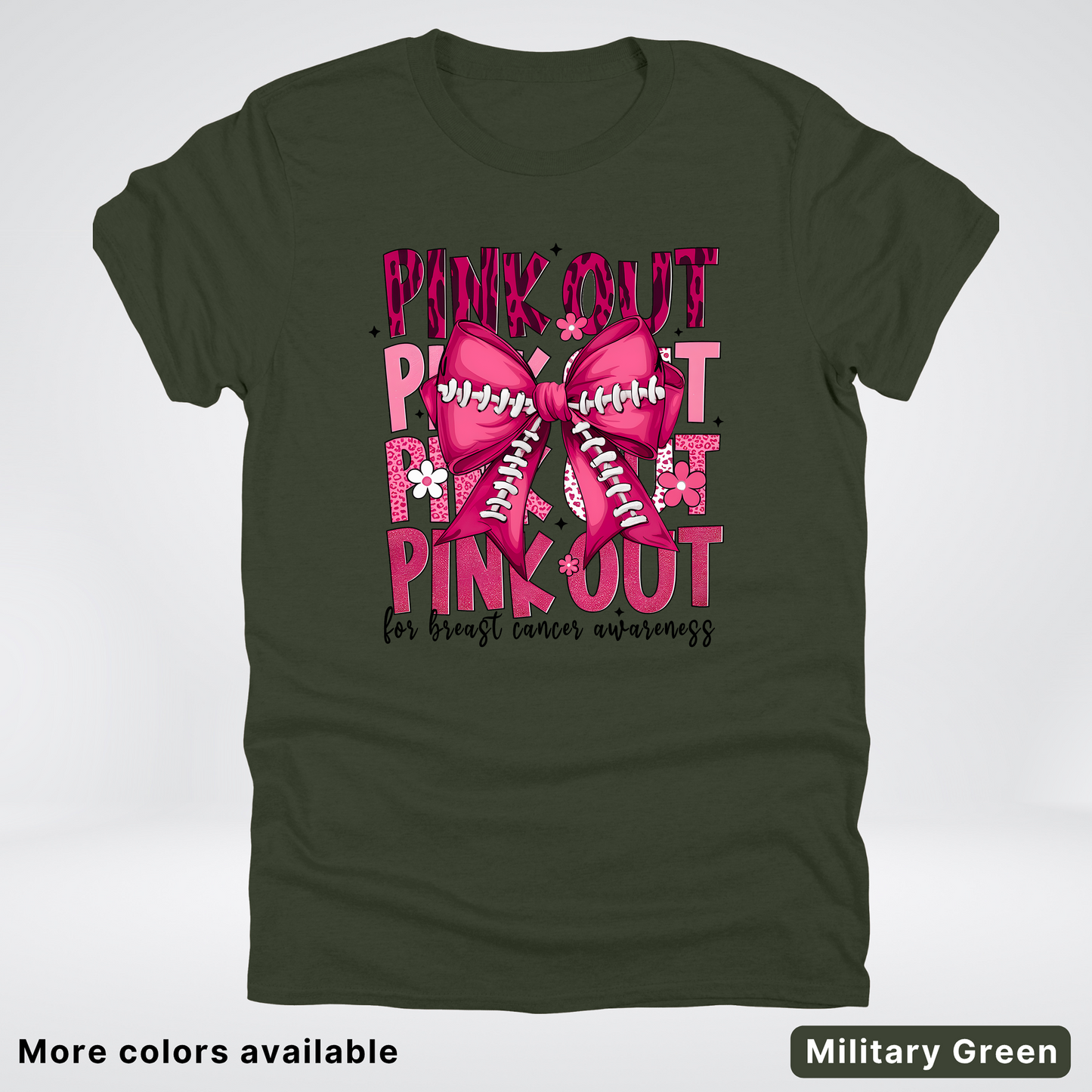 Coquette Football Laced Pink Out - T-Shirt