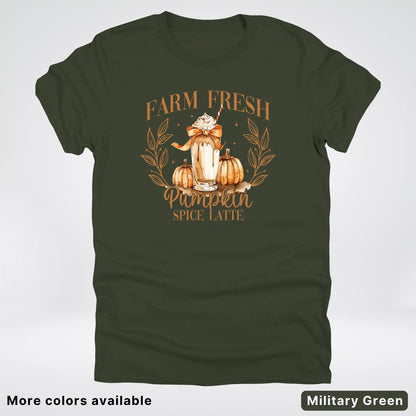 Farm Fresh Pumpkin Spice Latte T-Shirt