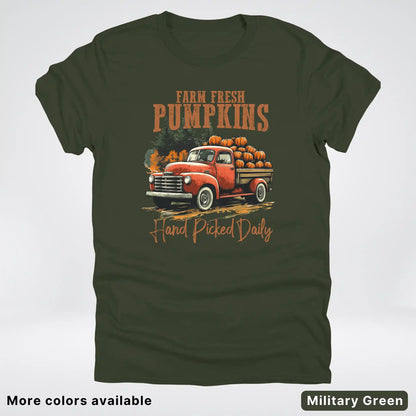 Farm Fresh Pumpkins Hand Picked Daily T-Shirt
