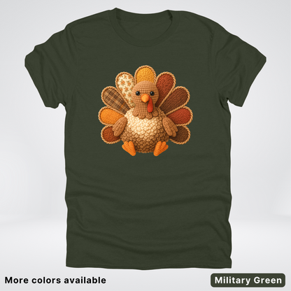 Turkey Crochet Thanksgiving Fall - T-Shirts