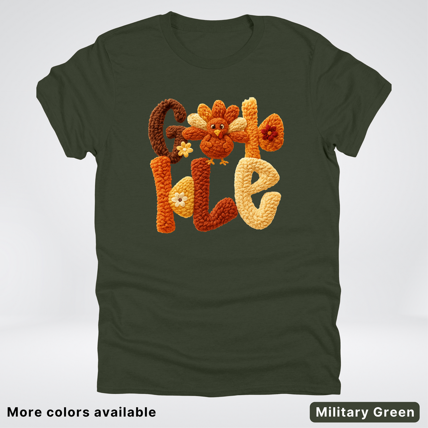 Gobble Crochet Turkey - T-Shirts