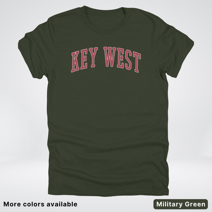 Key West Destination - Red Design - T-Shirt