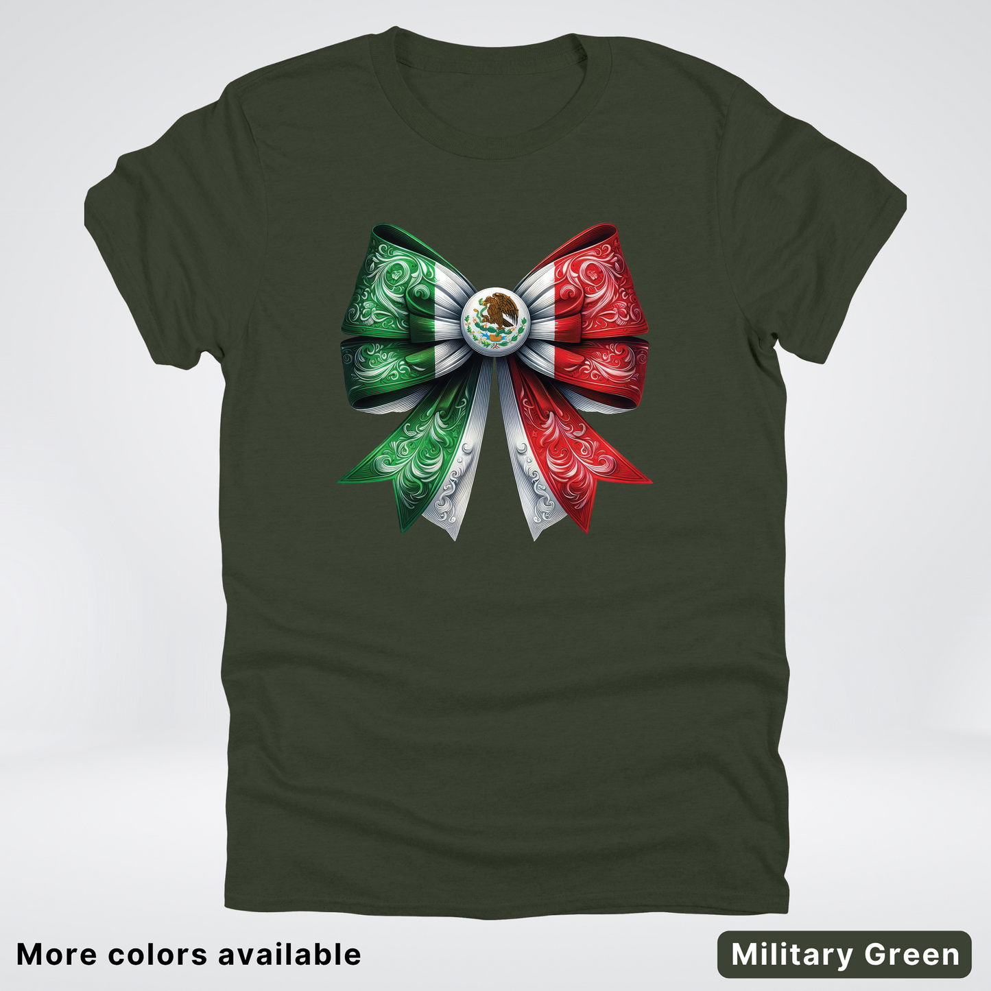 Mexico Coquette Independencia De Mexico Hispanic Heritage Month T-Shirt