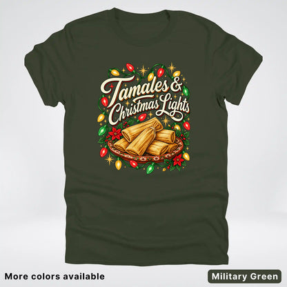 Tamales & Christmas Lights T-Shirt