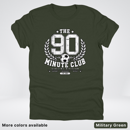 The 90 Minute Club Side Line Division – T-Shirt