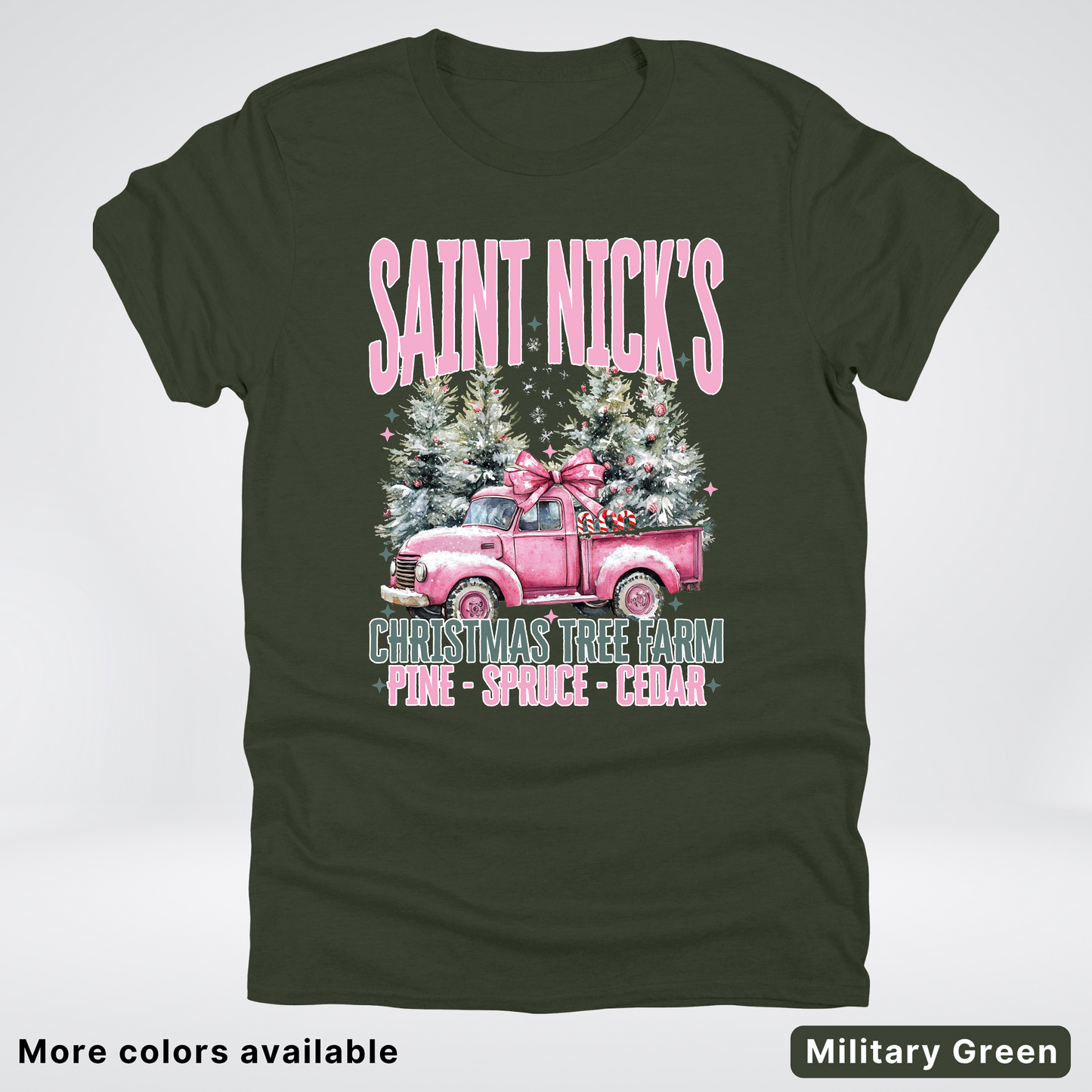 Saint Nick's Christmas Tree Farm - T-Shirt