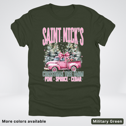 Saint Nick's Christmas Tree Farm - T-Shirt