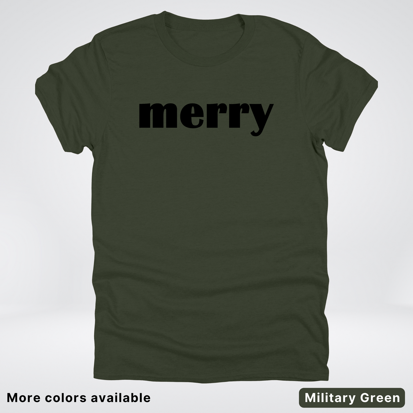 Merry - Black Design - T-Shirt