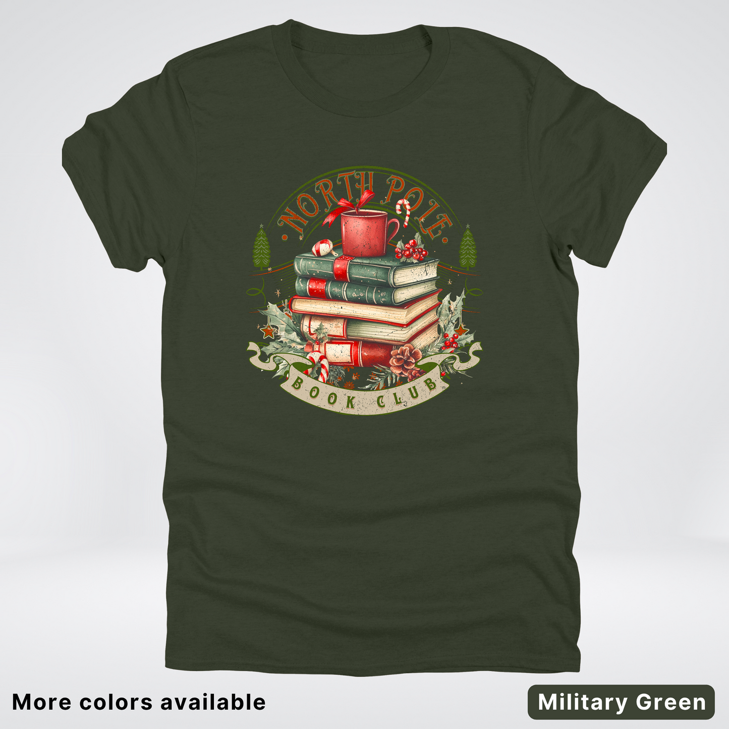 Vintage Christmas Book Club - T-Shirt
