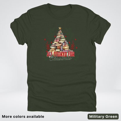 All Booked For Christmas - T-Shirt