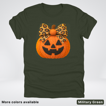 Coquette Crochet Pumpkin - T-Shirt
