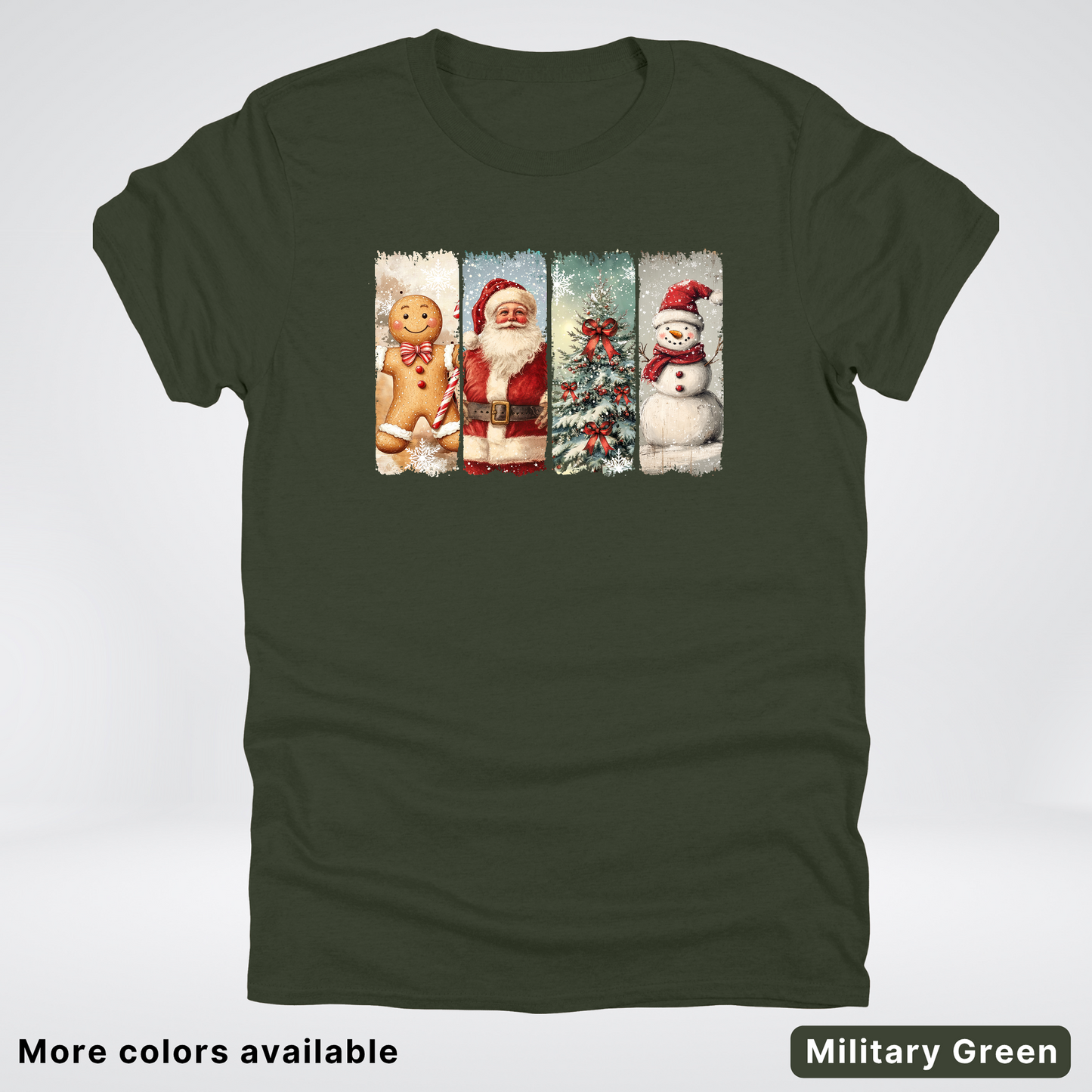 Vintage Christmas Quartet - T-Shirt