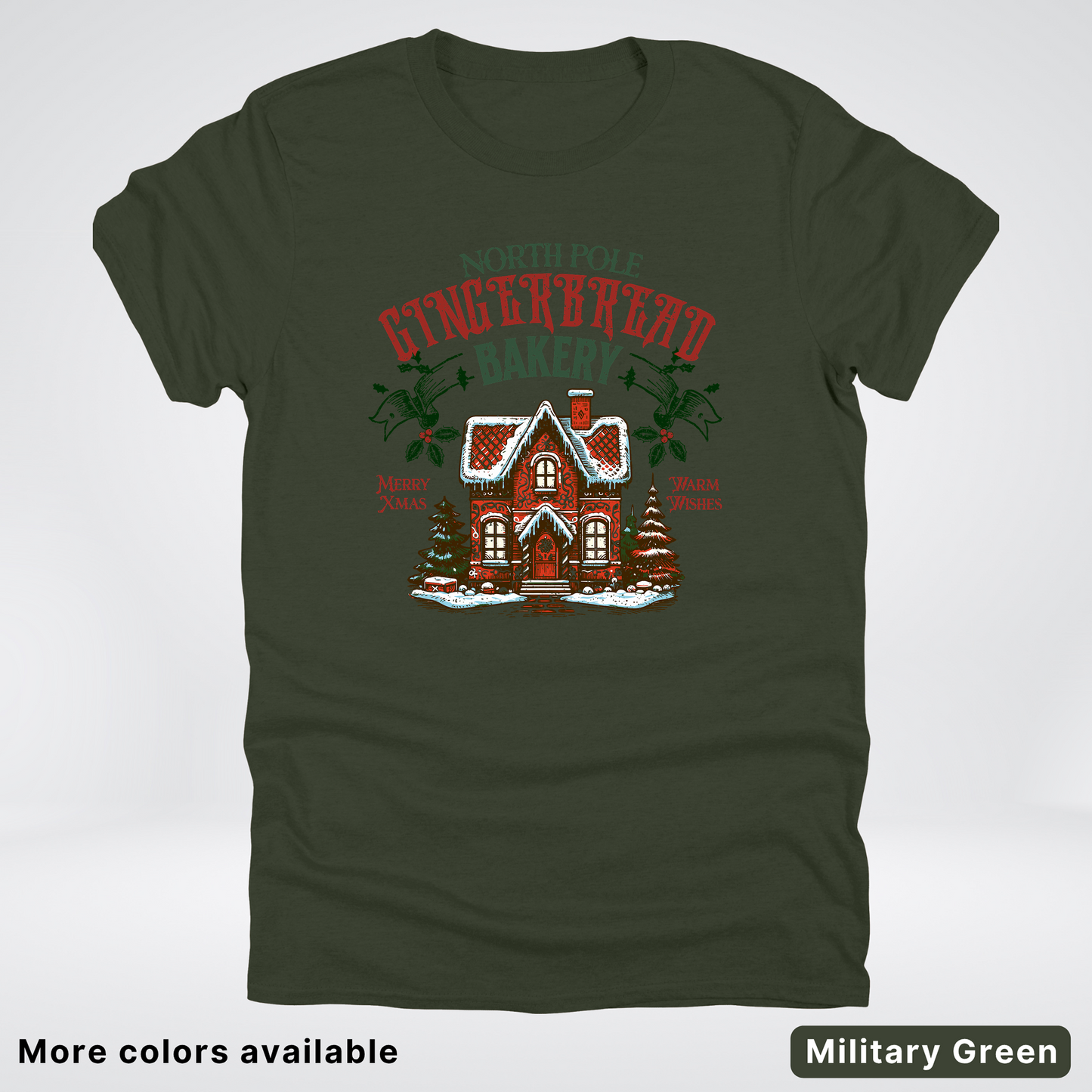 Vintage Gingerbread Bakery - T-Shirt
