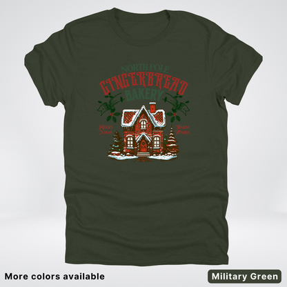 Vintage Gingerbread Bakery - T-Shirt