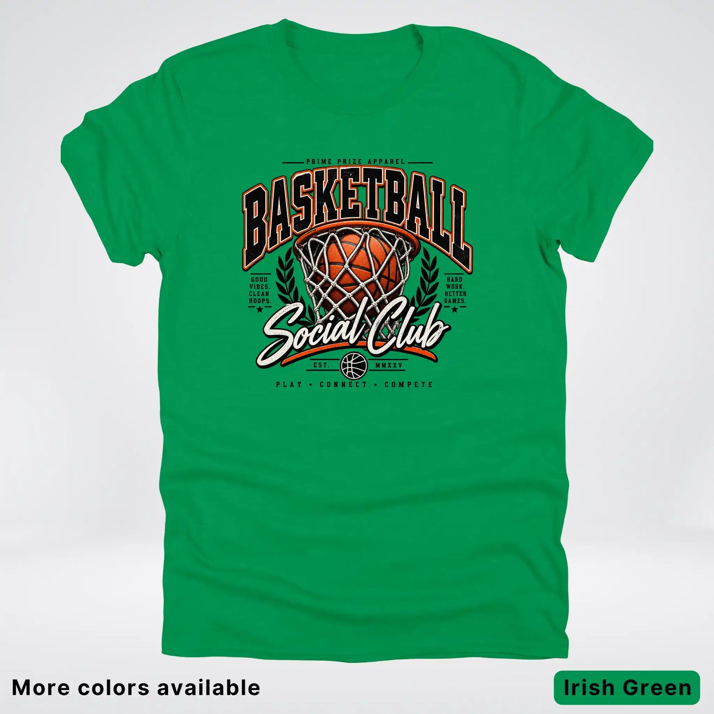 Basketball Social Club – Vintage Court T-Shirt