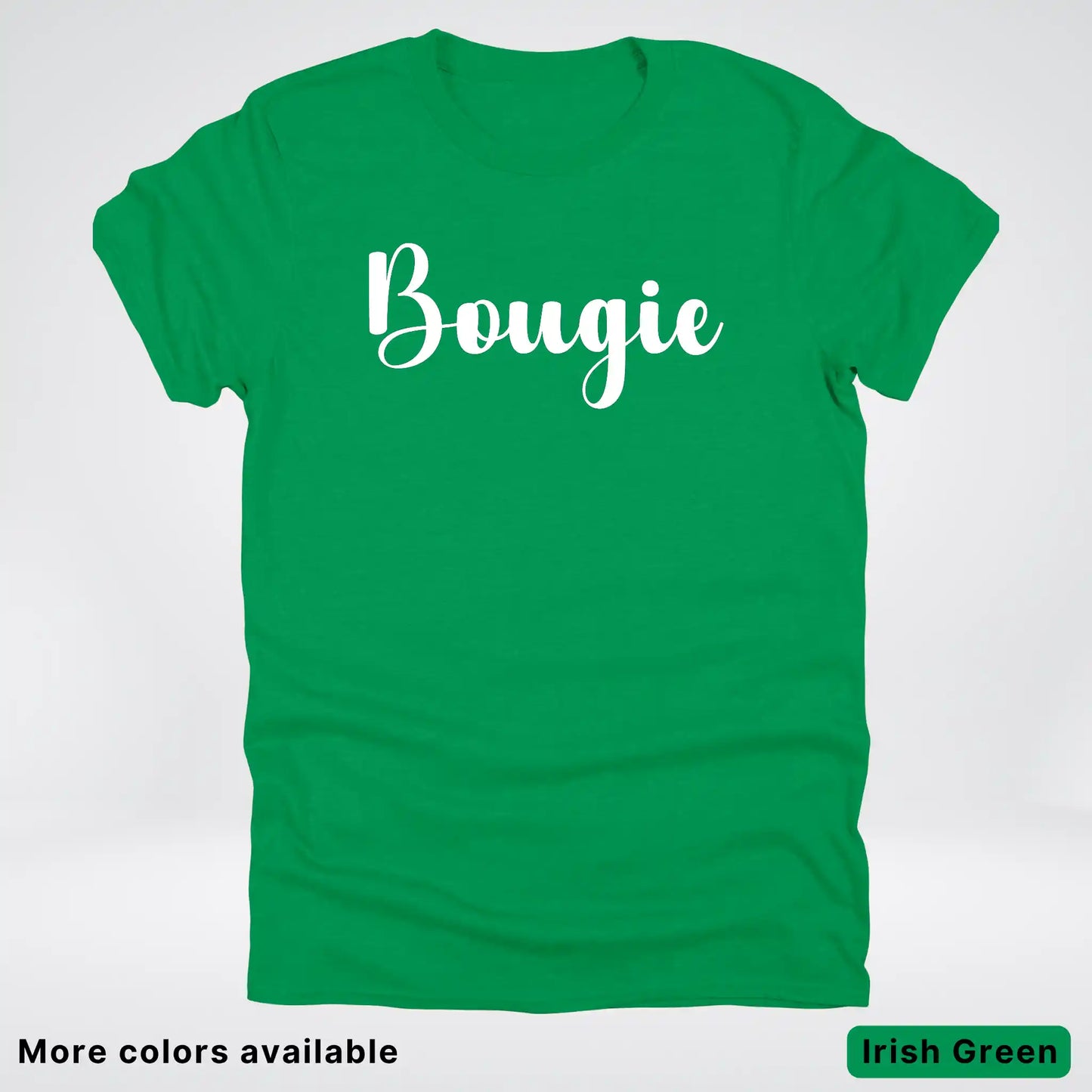 Bougie - White Design T-Shirt