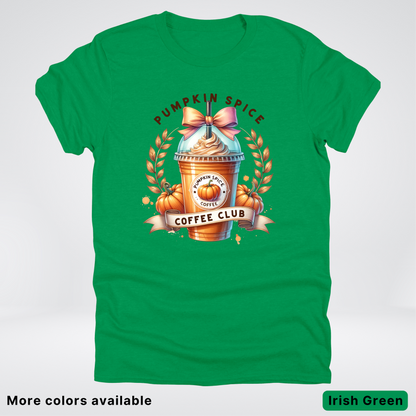 Pumpkin Spice Coffee Club - T-Shirt
