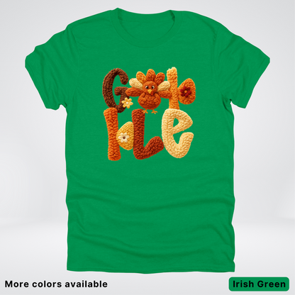Gobble Crochet Turkey - T-Shirts