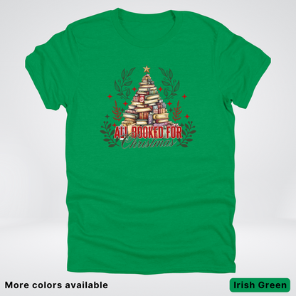 All Booked For Christmas - T-Shirt