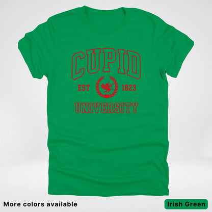 Cupid University Est 1823 - Red Design - T-Shirt