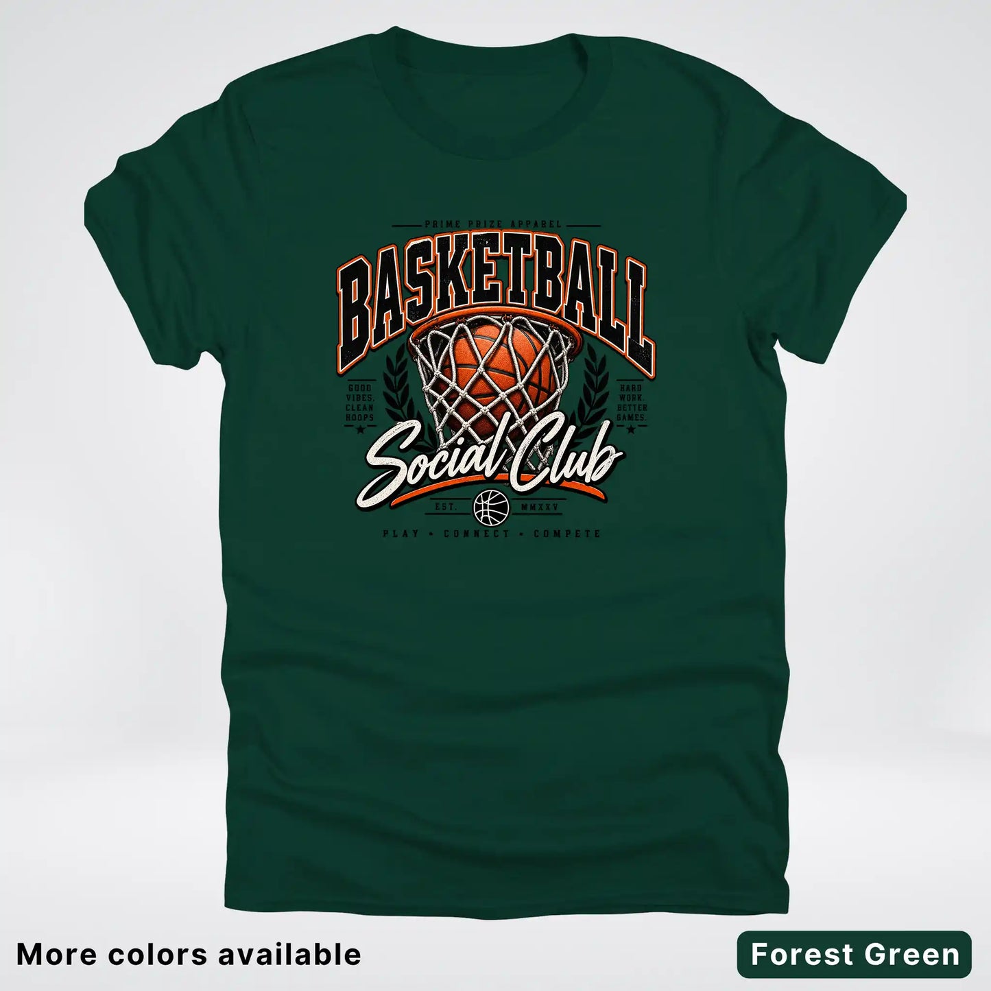 Basketball Social Club – Vintage Court T-Shirt