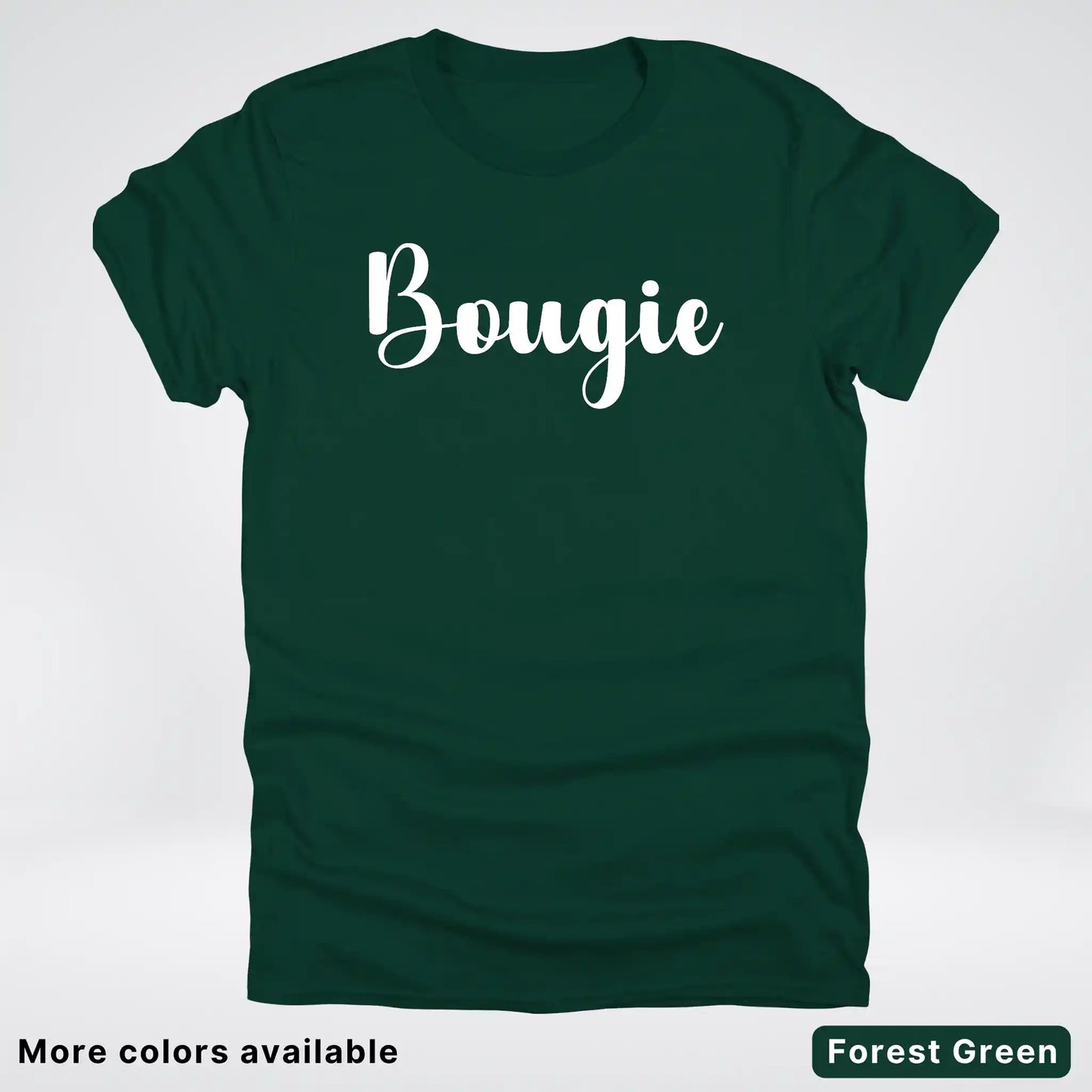 Bougie - White Design T-Shirt