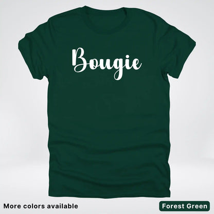 Bougie - White Design T-Shirt
