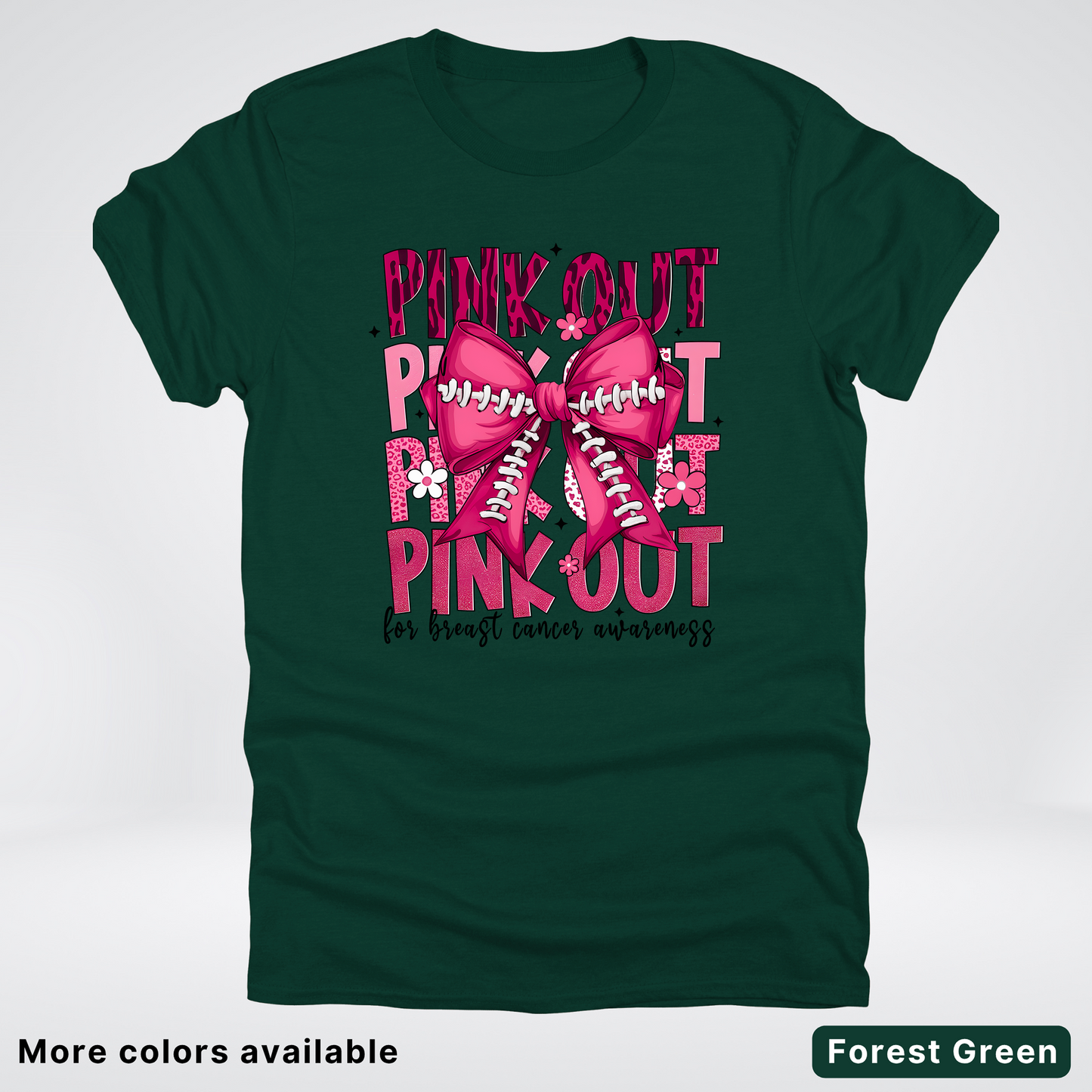 Coquette Football Laced Pink Out - T-Shirt
