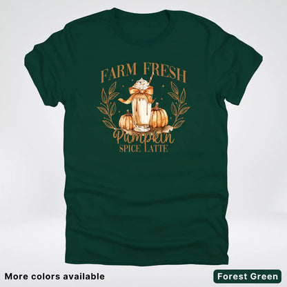 Farm Fresh Pumpkin Spice Latte T-Shirt
