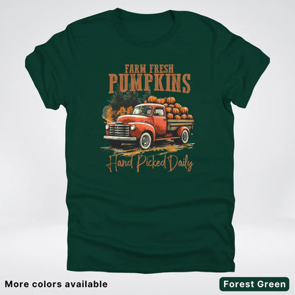 Farm Fresh Pumpkins Hand Picked Daily T-Shirt