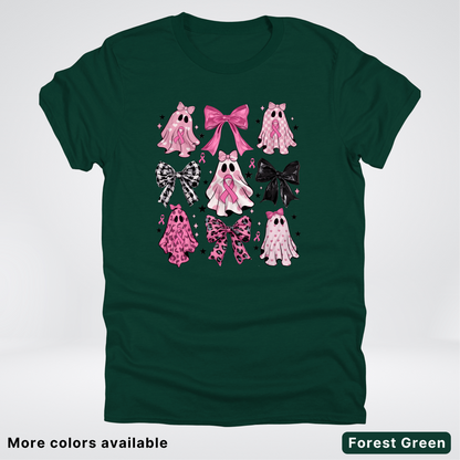 Ghost & Bows Pink Out Coquette - T-Shirt