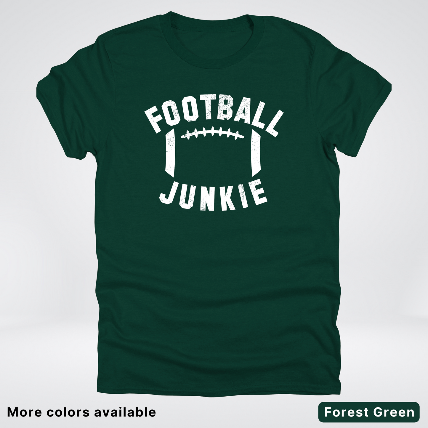 Football Junkie – White Design - T-Shirt