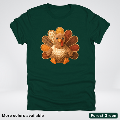 Turkey Crochet Thanksgiving Fall - T-Shirts