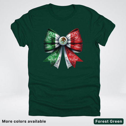 Mexico Coquette Independencia De Mexico Hispanic Heritage Month T-Shirt